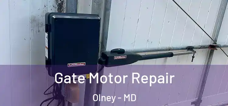 Gate Motor Repair Olney - MD